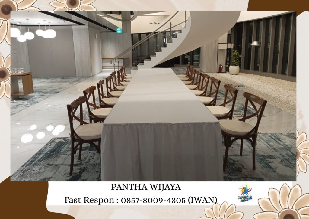 Rental Cross Back Chairs Atau Kursi Silang Area Cikarang