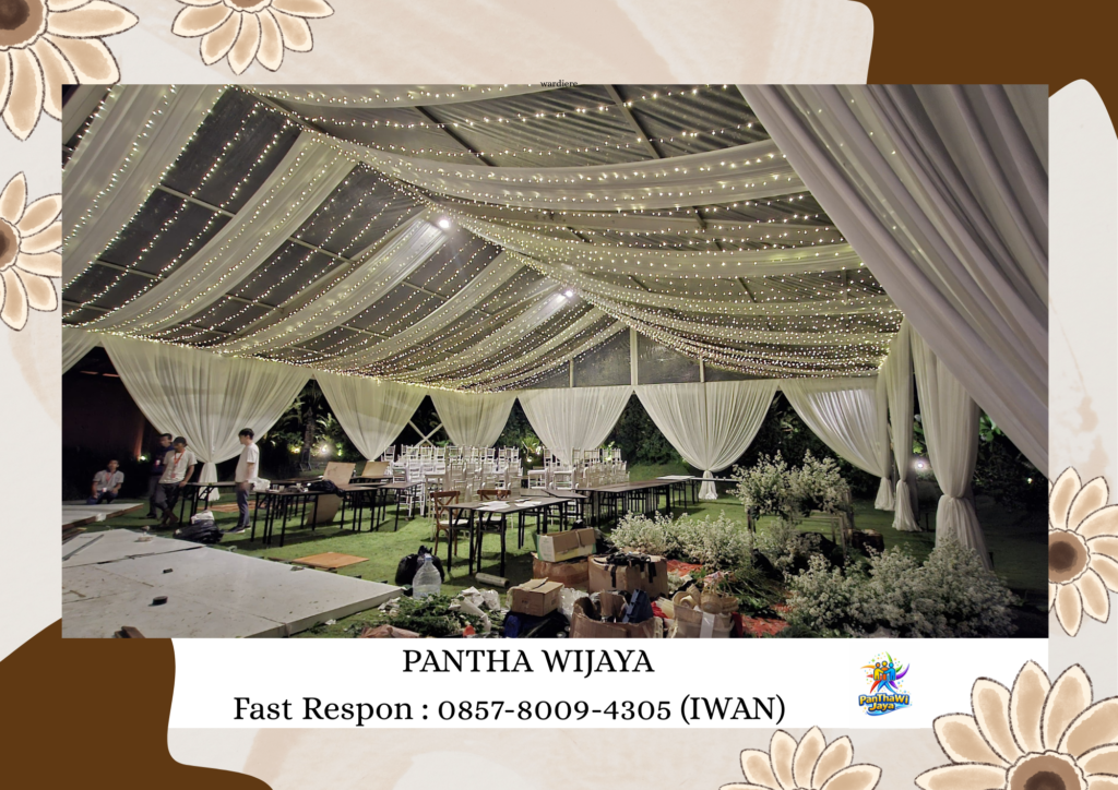 Sewa Meja Kursi Tenda Lengkap Area Karawang