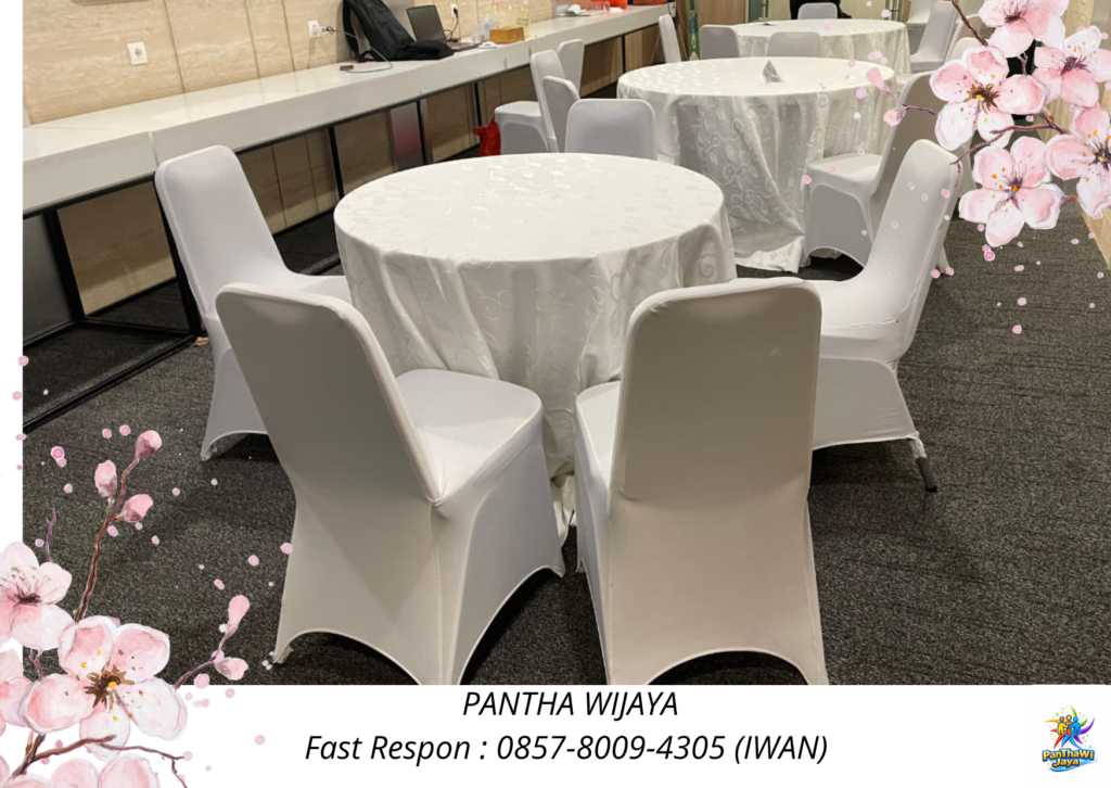 Sewa Meja Bundar Kursi Event Lengkap Cover Bersih Bekasi