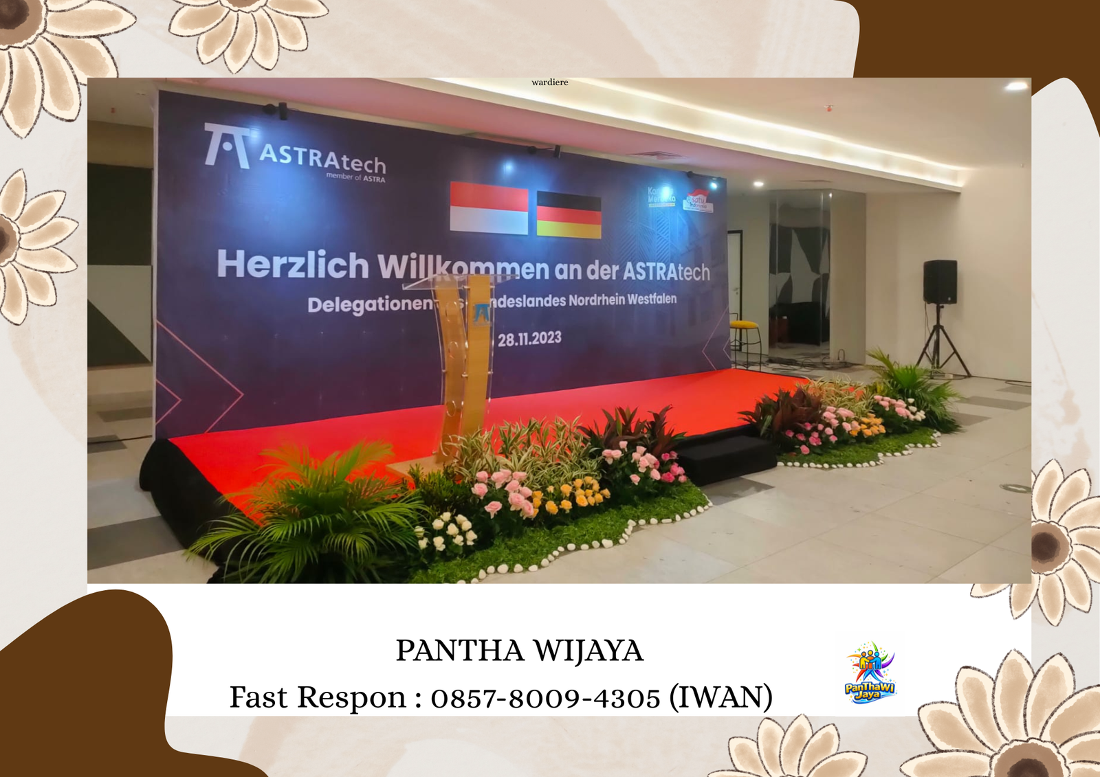 Sewa Panggung Dan Backdrop Kawasan Industri mm2100 cibitung Bekasi