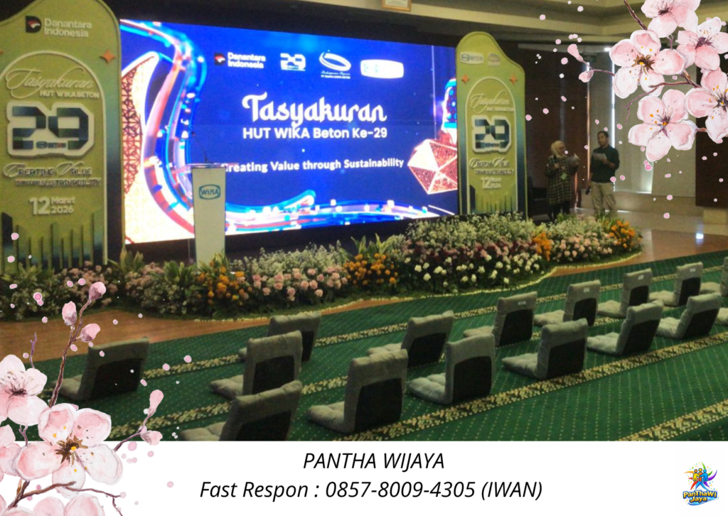 Sewa Tenda Roder Panggung Backdrop Karawang