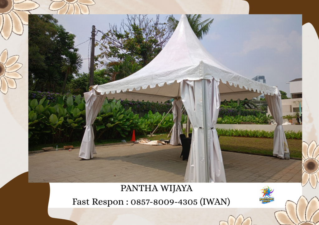 Sewa Tenda Sarnafil Daerah Bekasi Timur Beragam Ukuran
