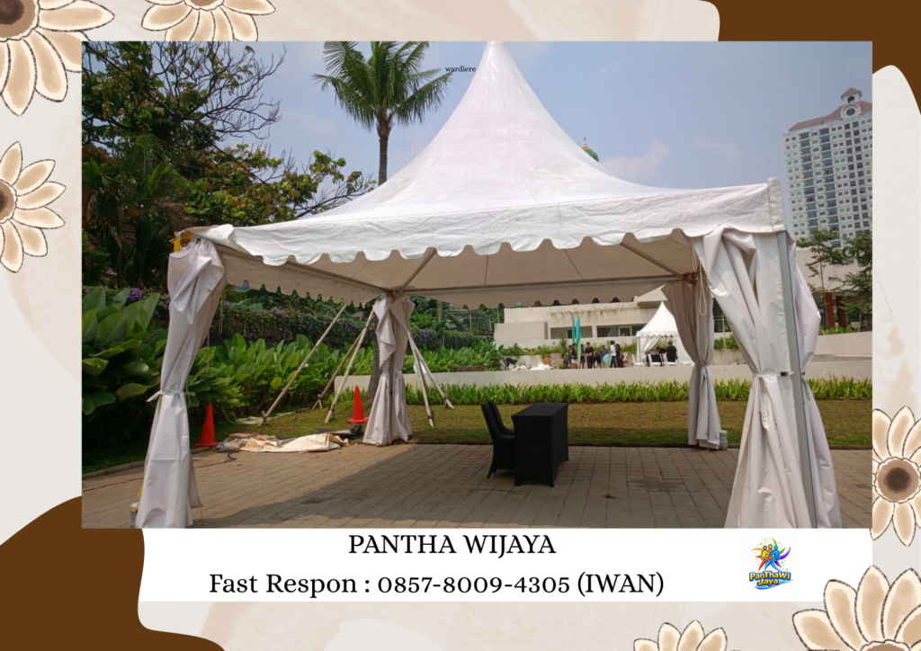 Sewa Tenda Sarnafil Daerah Bekasi Timur Beragam Ukuran