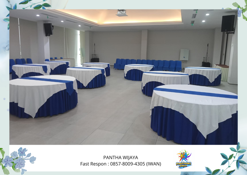 Tempat Sewa Meja Bulat Daerah Cikarang Lengkap Cover