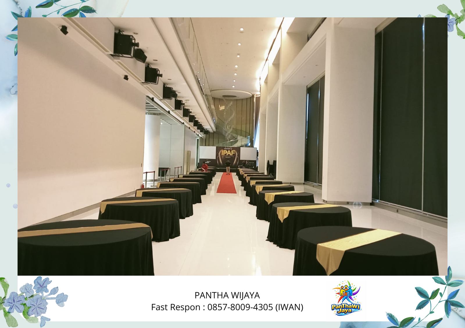 Tempat Sewa Meja Bulat Daerah Cikarang Lengkap Cover