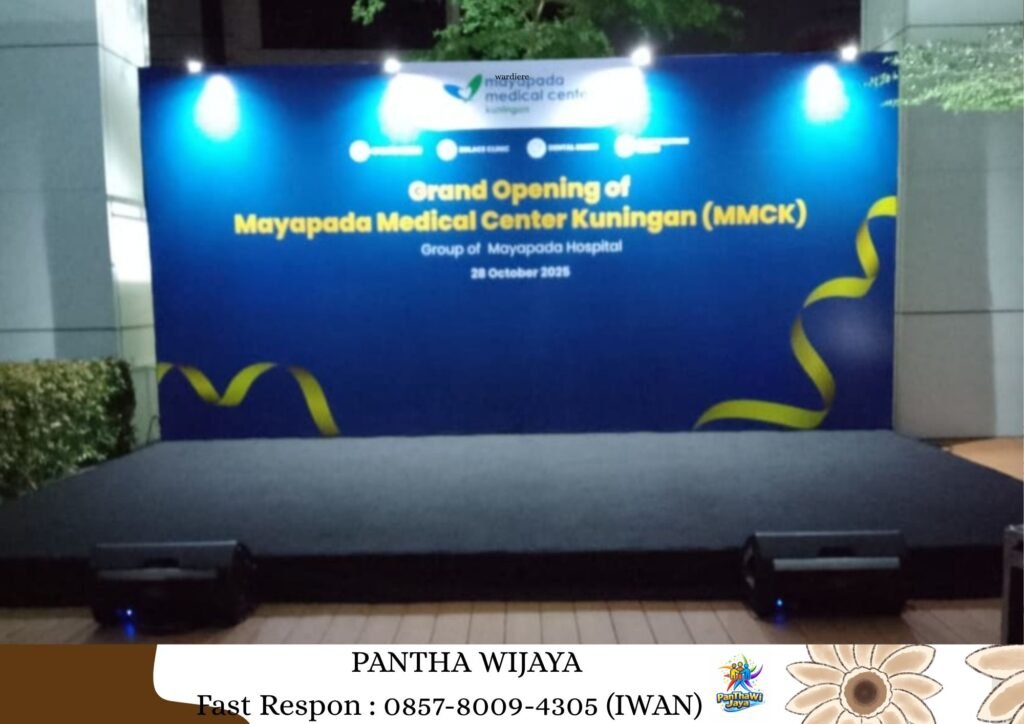 Sewa Panggung Dan Backdrop Cikarang