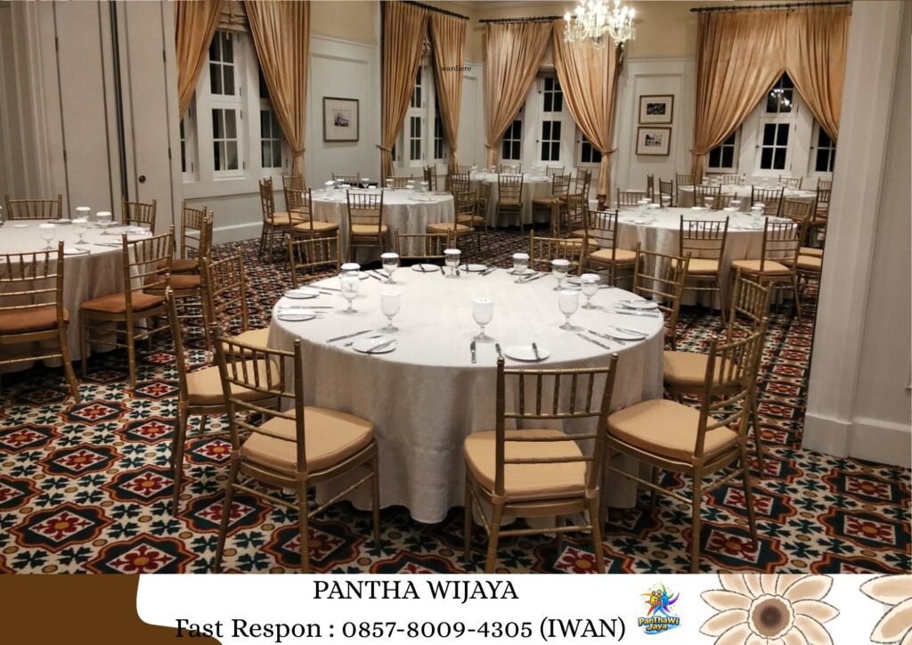 Rental Gold Tiffany Chairs Karawang