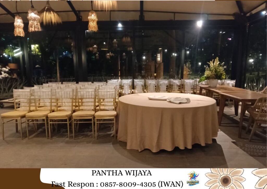 Rental Gold Tiffany Chairs Karawang
