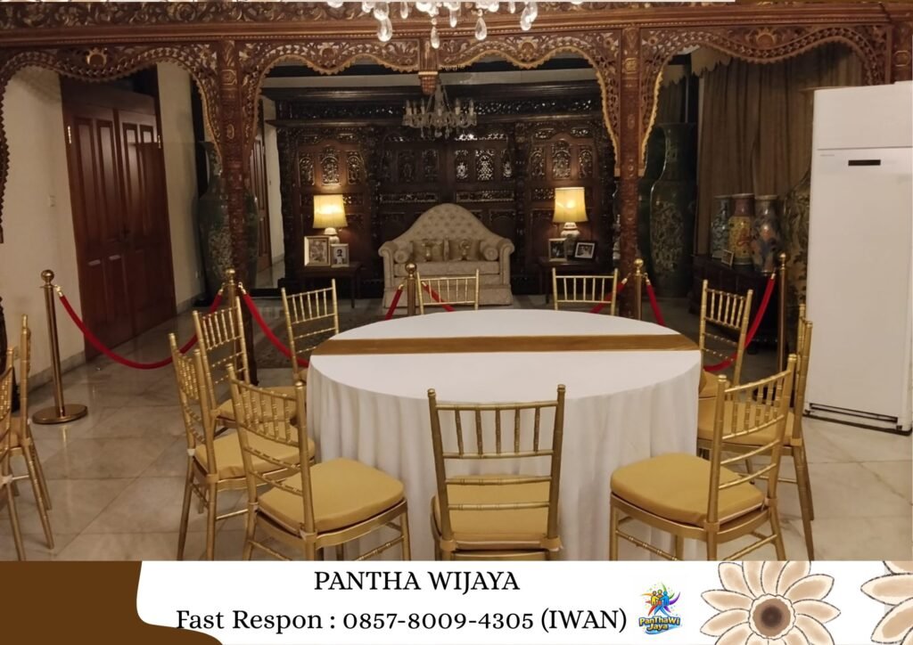 Rental Gold Tiffany Chairs Karawang