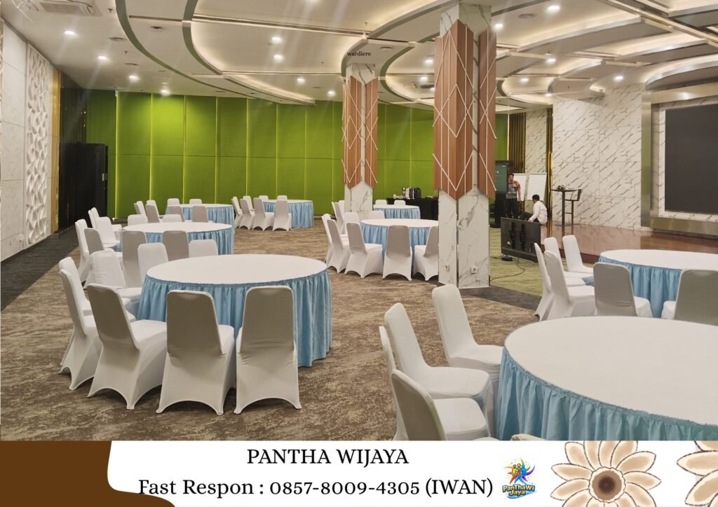Jasa Sewa Meja Bulat Dan Kursi Futura Cover Area Depok