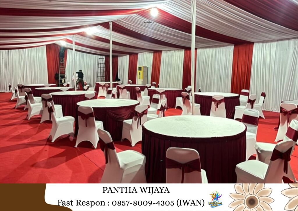 Jasa Sewa Meja Bulat Dan Kursi Futura Cover Area Depok