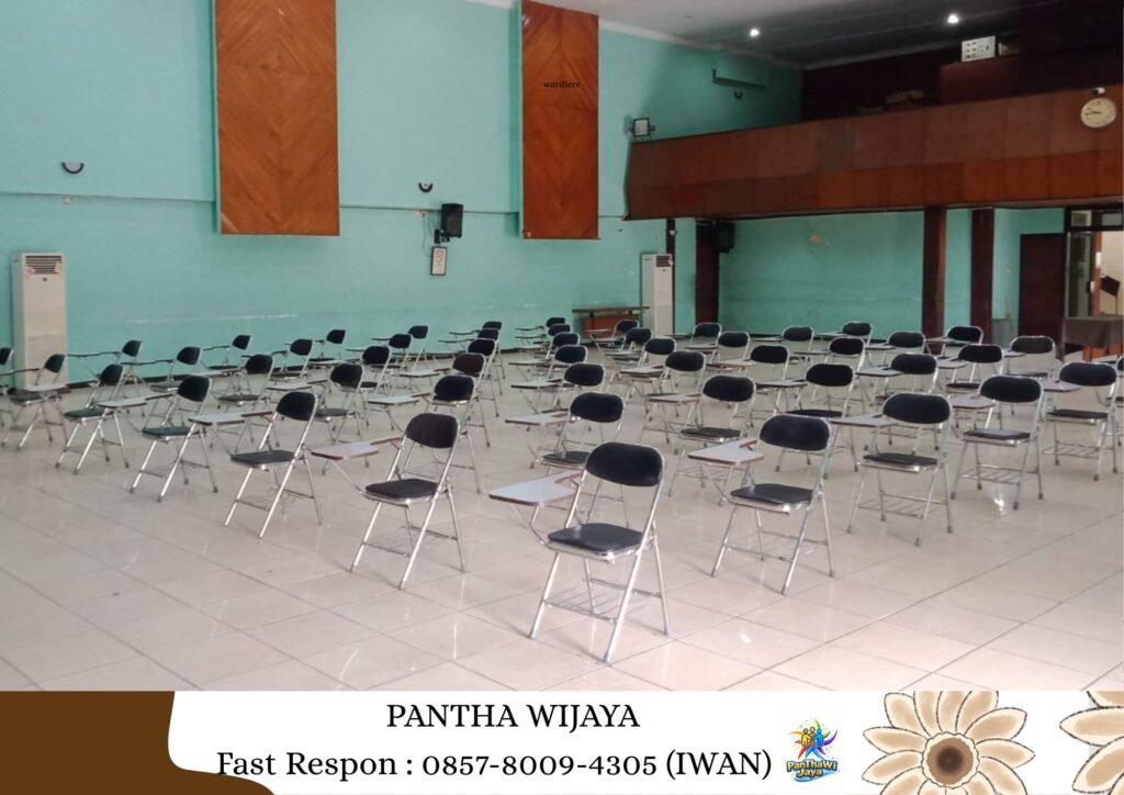 Sewa Kursi Kuliah Stainless Lipat Area Jakarta Timur