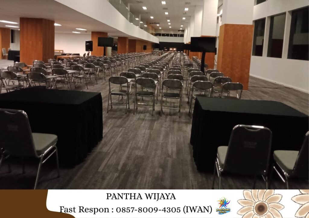 Sewa Kursi Kuliah Stainless Lipat Area Jakarta Timur