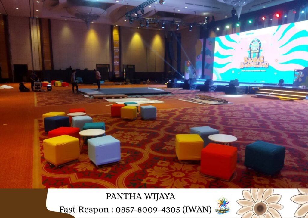 Sewa Sofa Puff Aneka Warna Area Depok