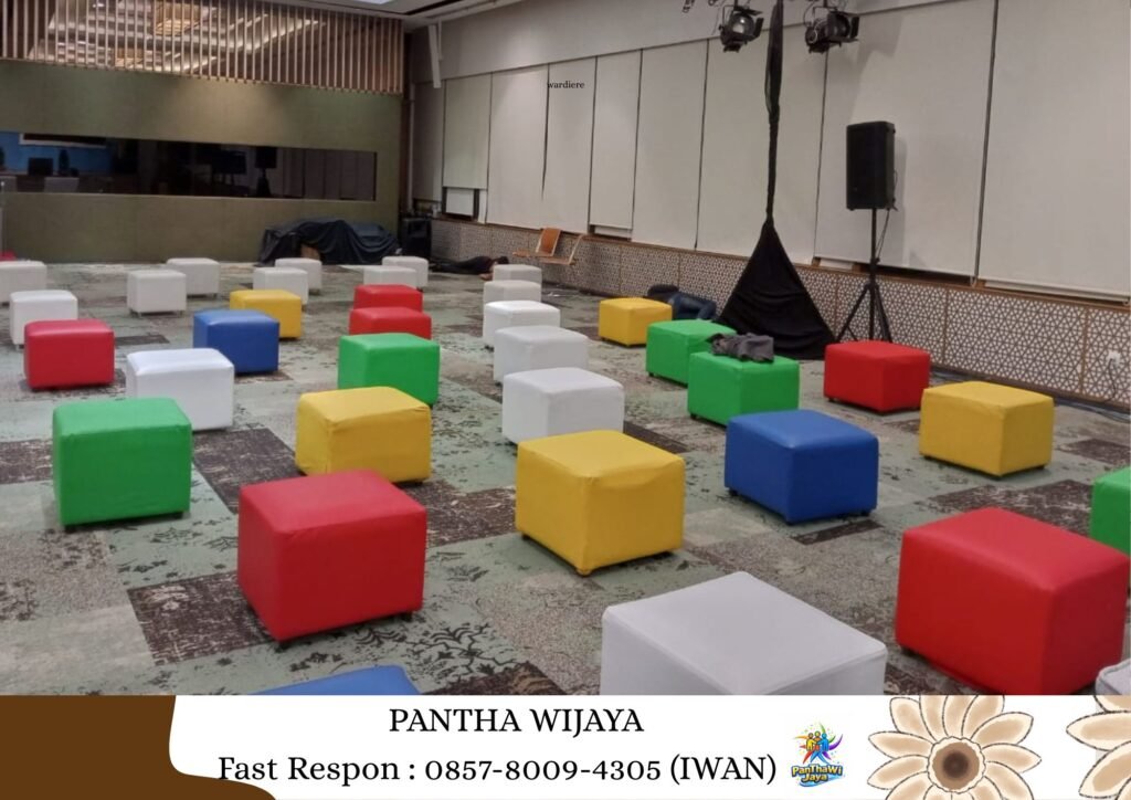 Sewa Sofa Puff Aneka Warna Area Depok