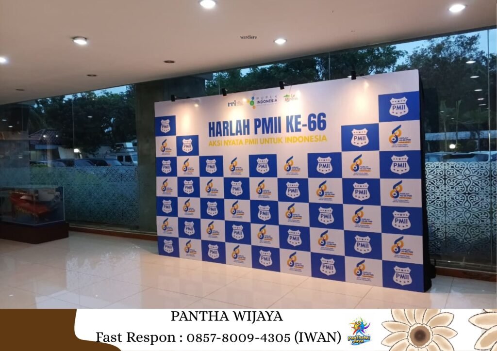 Sewa Backdrop Lampu Spot Light Area Jakarta