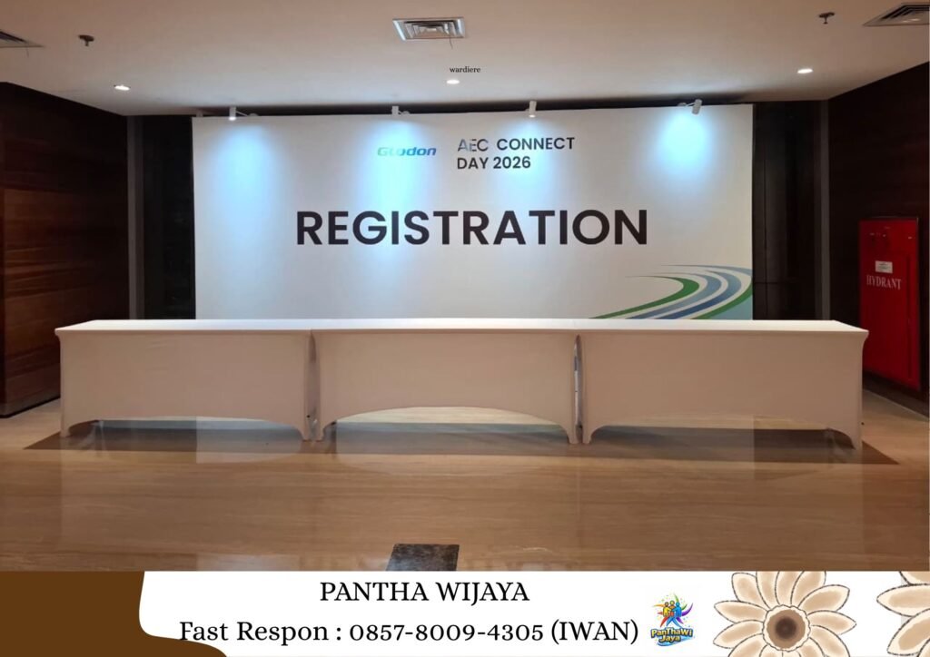 Sewa Backdrop Lampu Spot Light Area Jakarta