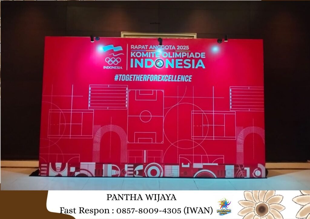Sewa Backdrop Lampu Spot Light Area Jakarta