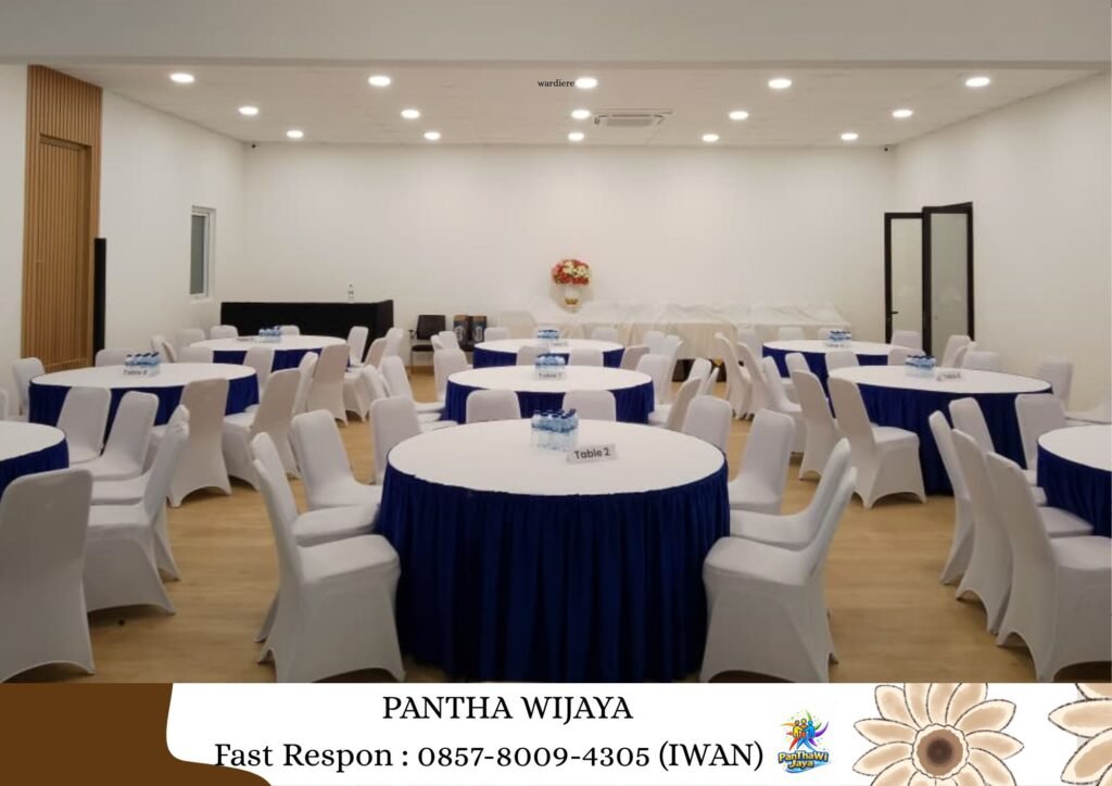 Jasa Sewa Meja Bundar Dan Kursi Futura Premium Area Bekasi