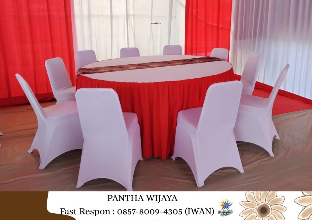 Jasa Sewa Meja Bundar Dan Kursi Futura Premium Area Bekasi