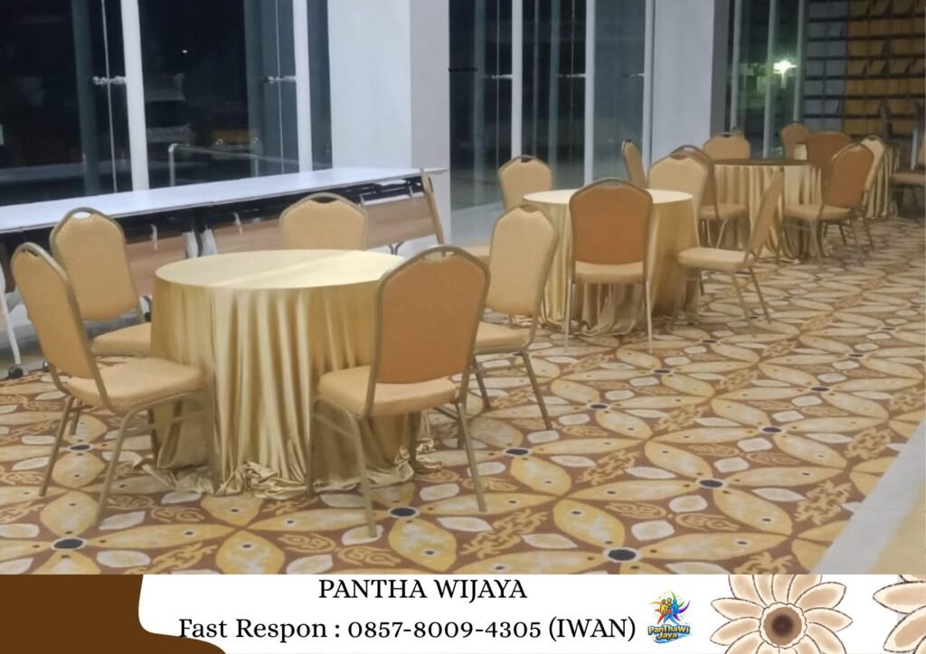 Jasa Sewa Meja Bundar Dan Kursi Futura Premium Area Bekasi
