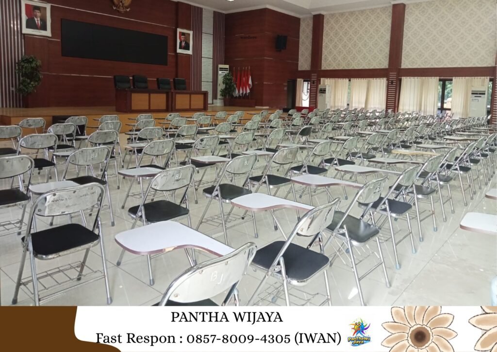 Sewa Kursi Kuliah Lipat Area Karawang, Cikarang, Bekasi