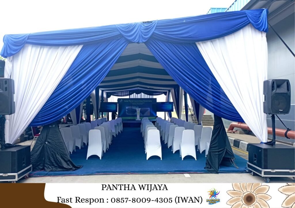 Rental Tenda Plafon, Serut, Dekorasi Modifikasi Area Cikarang, Bekasi