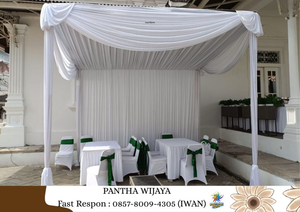 Rental Tenda Plafon, Serut, Dekorasi Modifikasi Area Cikarang, Bekasi