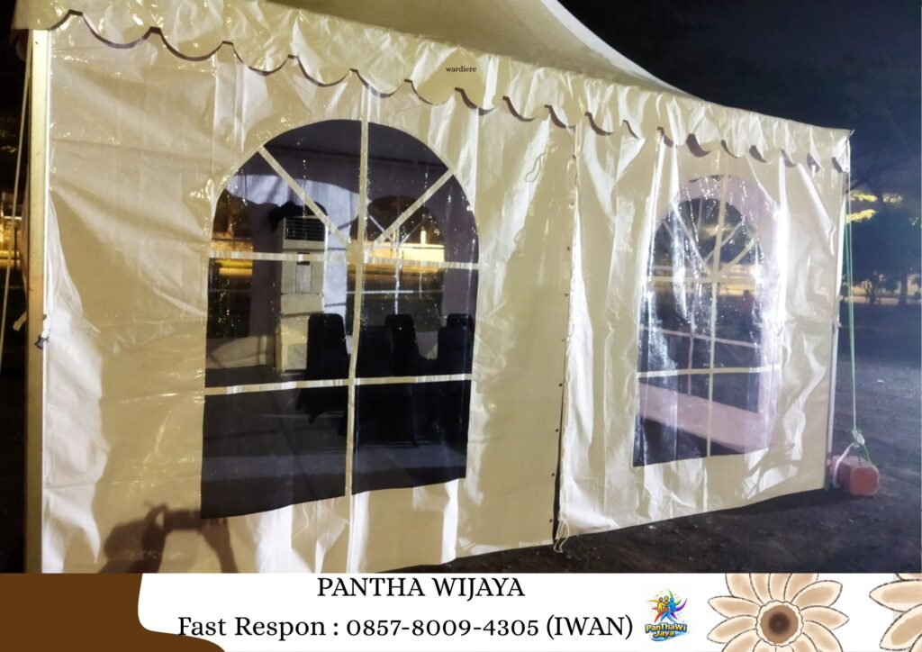 Sewa Tenda Kerucut Ukuran 5x5m Area Cikarang Bekasi