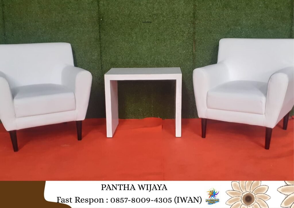 Sewa Sofa Studio Kaki Kayu Area Depok