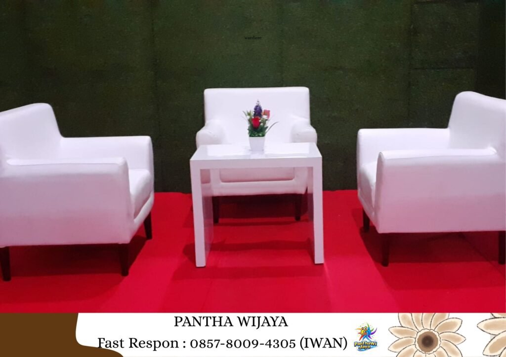 Sewa Sofa Studio Kaki Kayu Area Depok