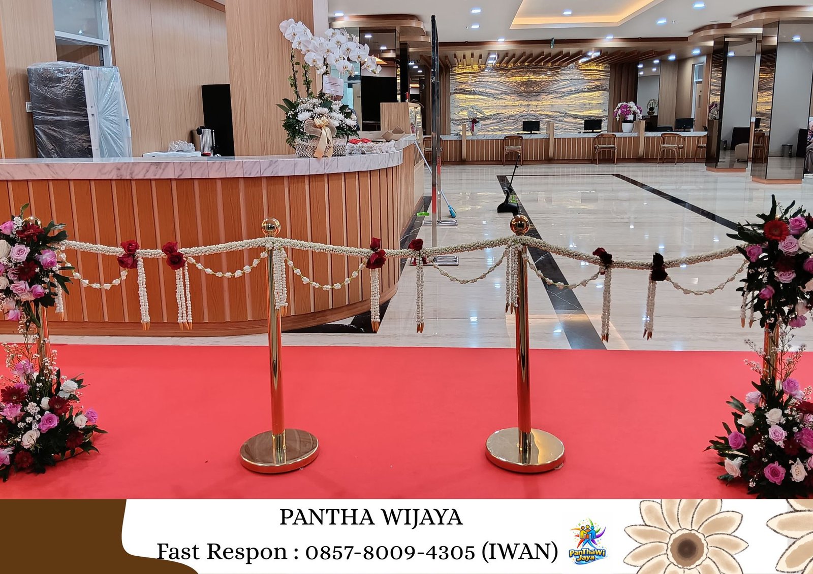 Sewa Tiang Antrian Aneka Warna Area Jababeka