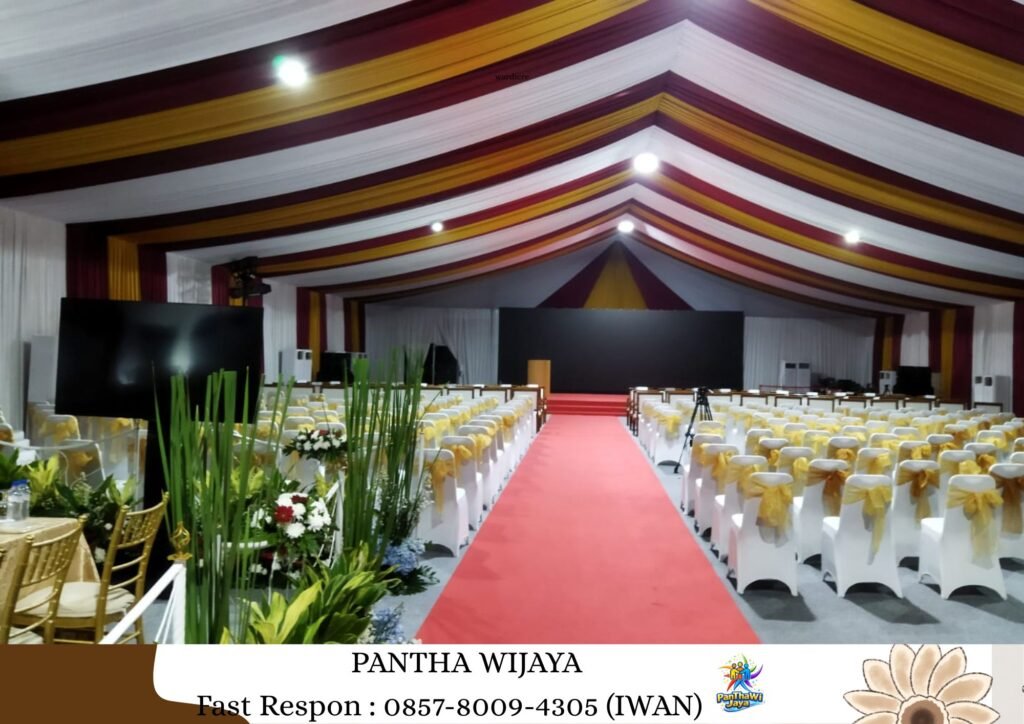 Sewa Flooring, Tenda Hanggar, Kursi, Meja Karawang