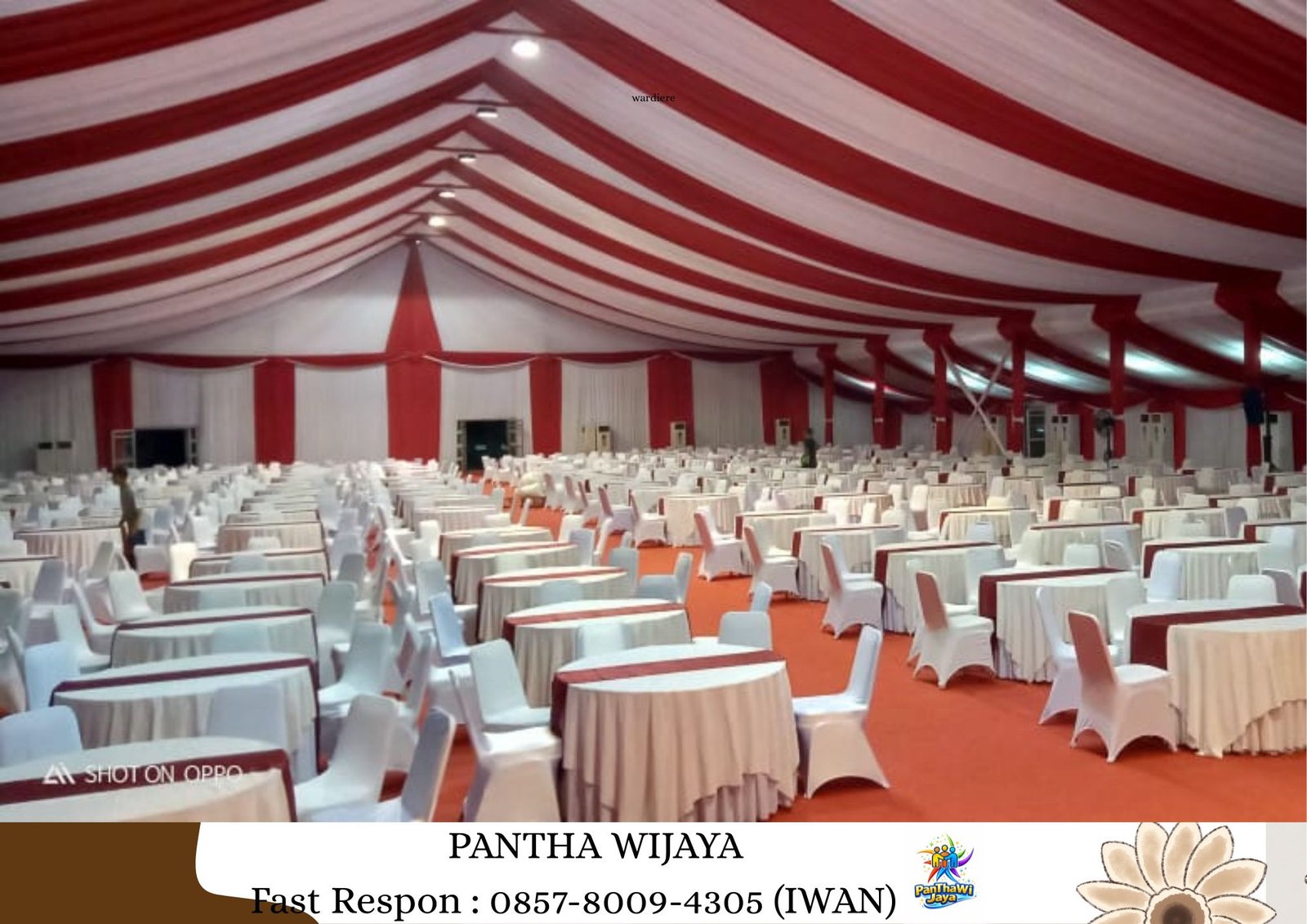 Sewa Flooring, Tenda Hanggar, Kursi, Meja Karawang