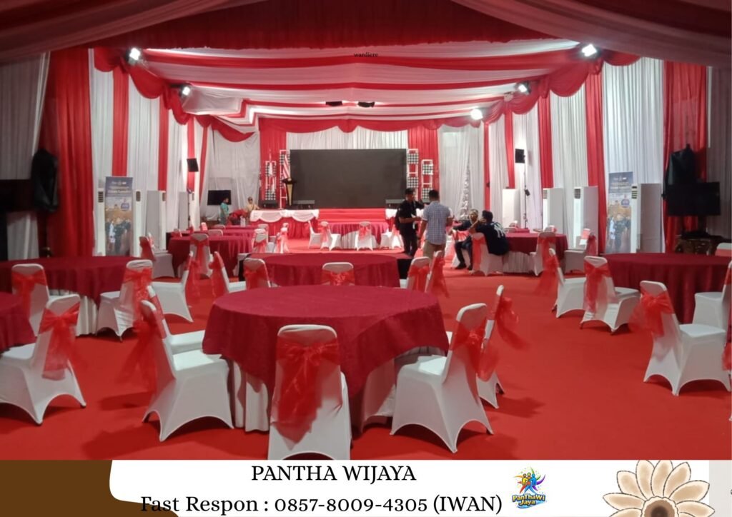 Sewa Flooring, Tenda Hanggar, Kursi, Meja Karawang