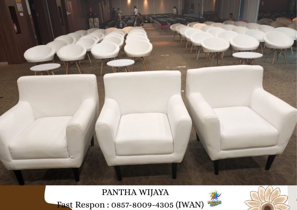 Sewa Sofa Studio, Meja Dealing Kaca Karawang