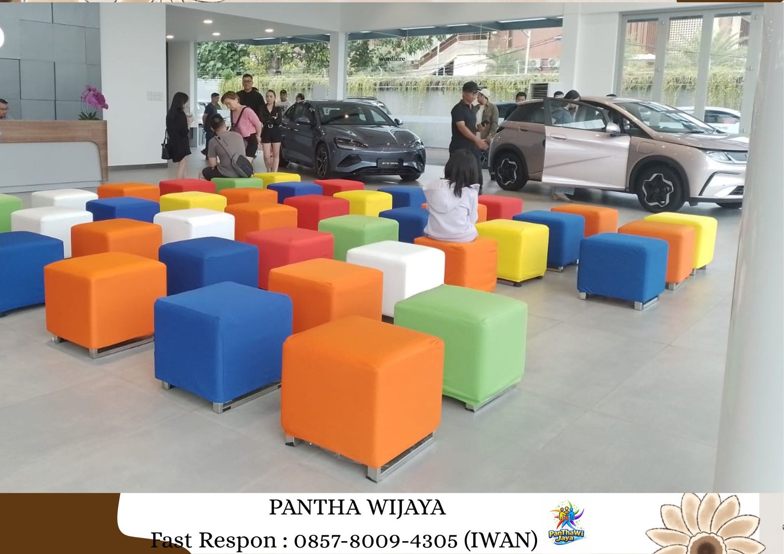 Jasa Sewa Sofa Puff Aneka Warna Daerah Jakarta