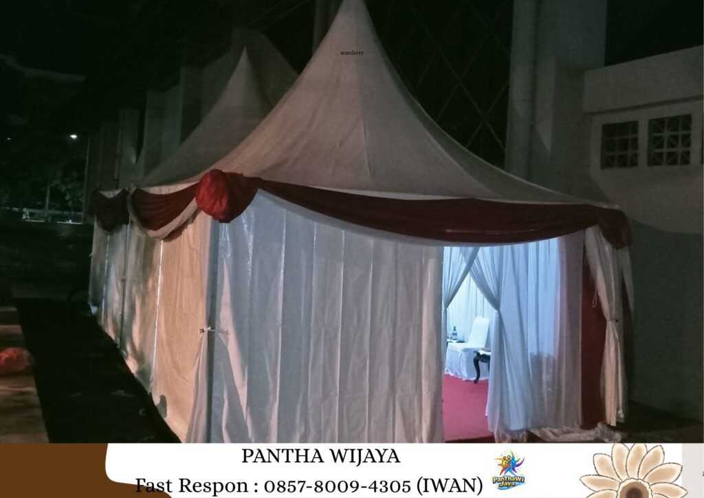 Rental Tenda Roder, Tenda Kerucut, Tenda Bazar Area Jaksel