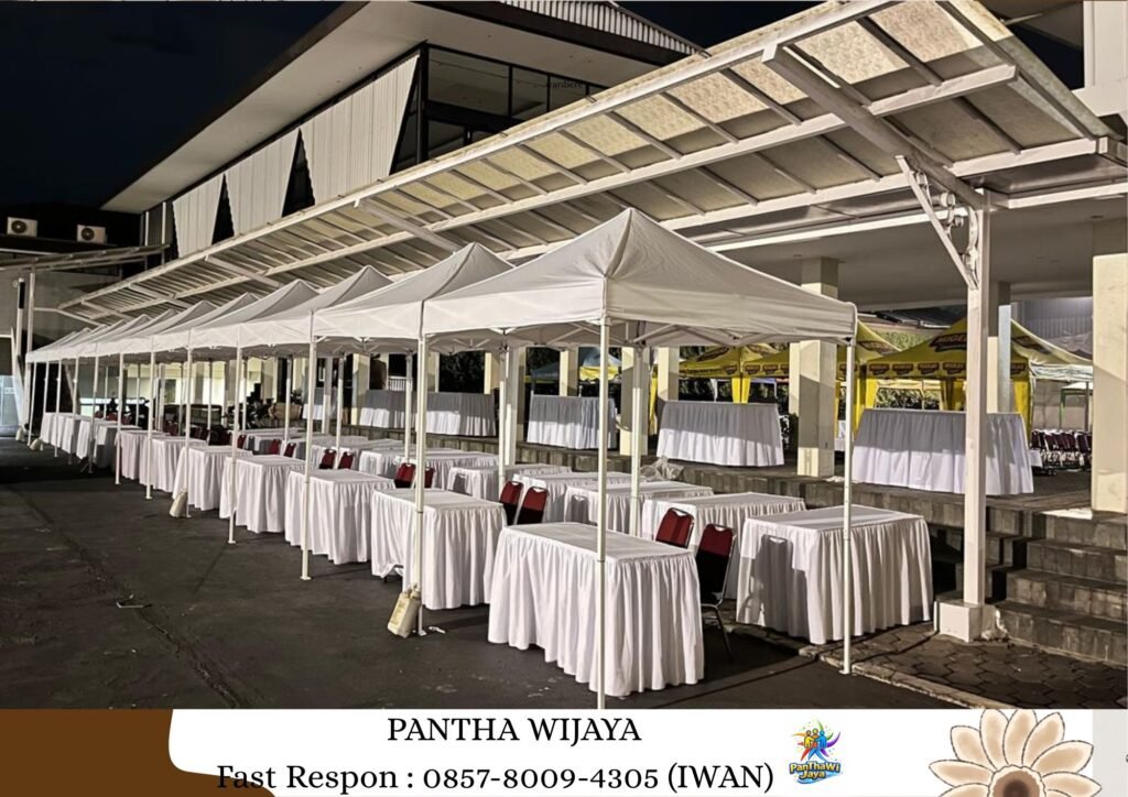 Rental Tenda Roder, Tenda Kerucut, Tenda Bazar Area Jaksel