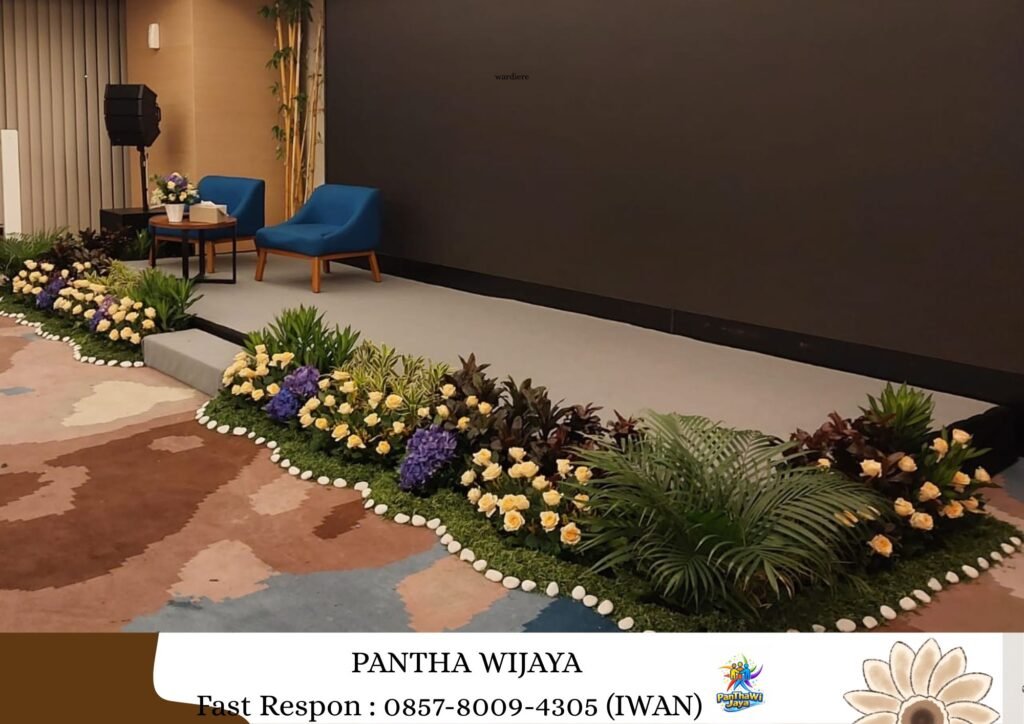 Sewa Panggung Kotak Cover Karpet Abu-abu Jakarta