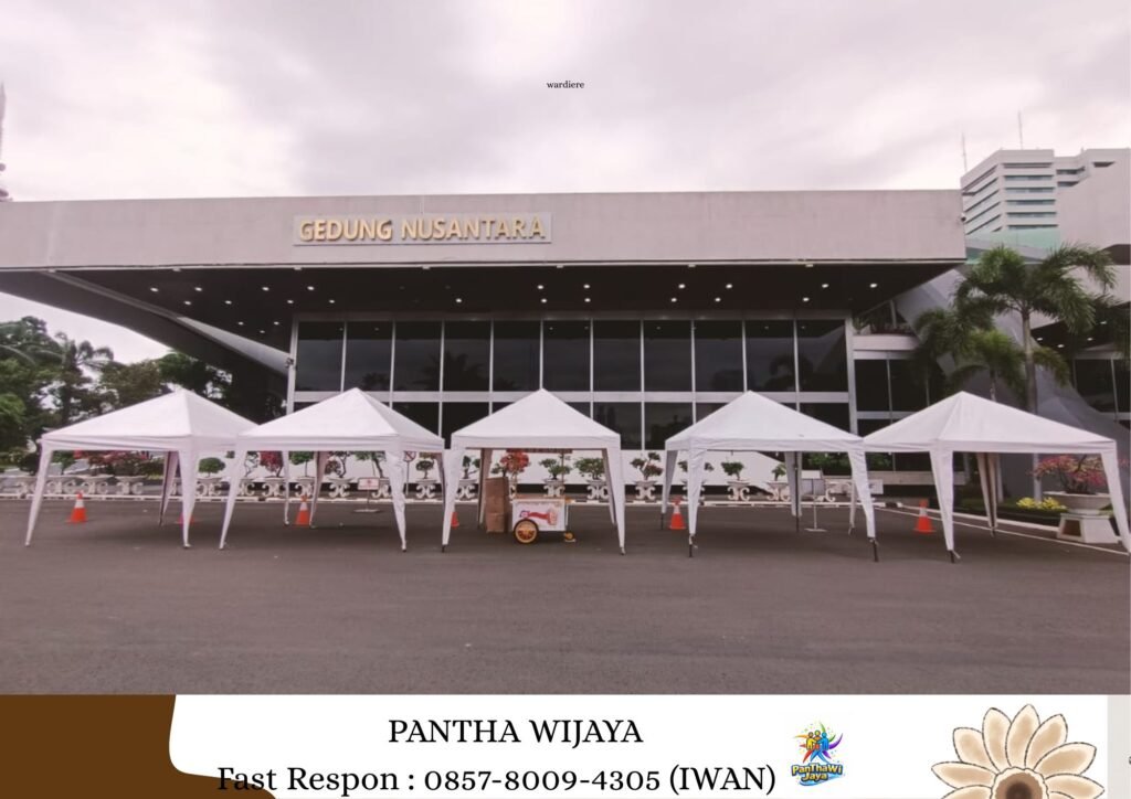 Sewa Tenda Kerucut, Tenda bazar Putih, Tenda Roder Karawang