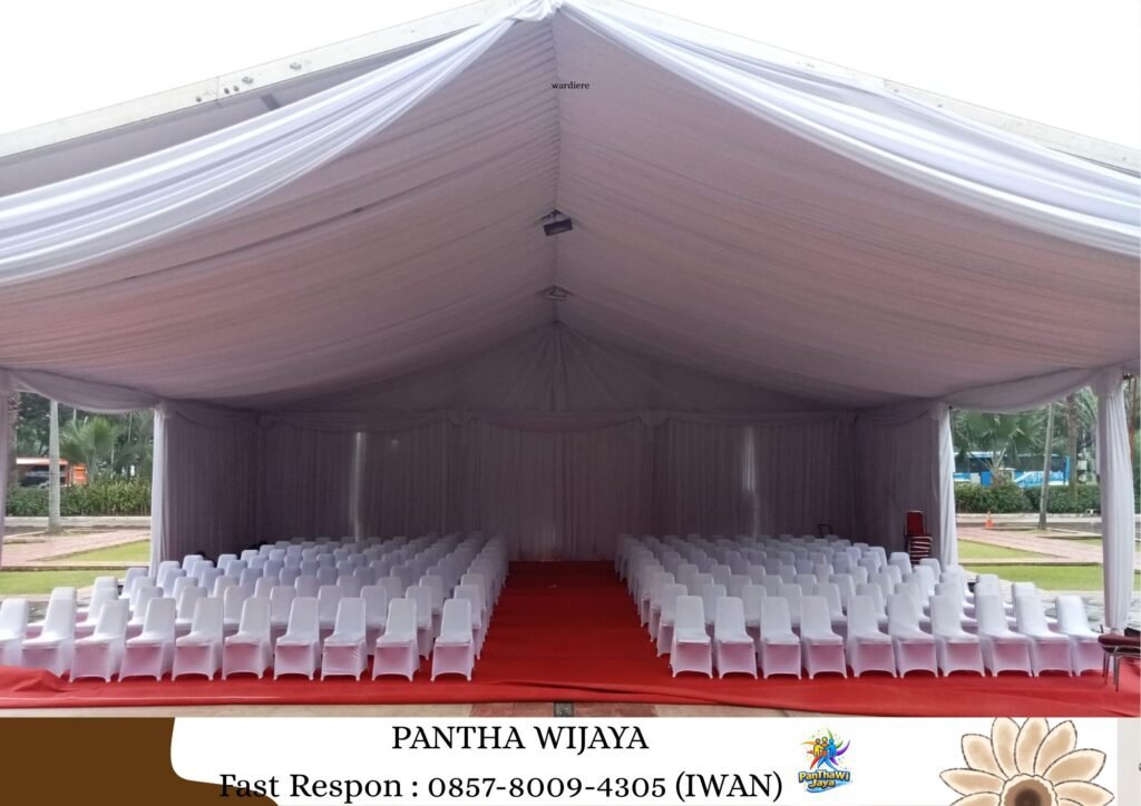 Sewa Tenda Kerucut, Tenda bazar Putih, Tenda Roder Karawang