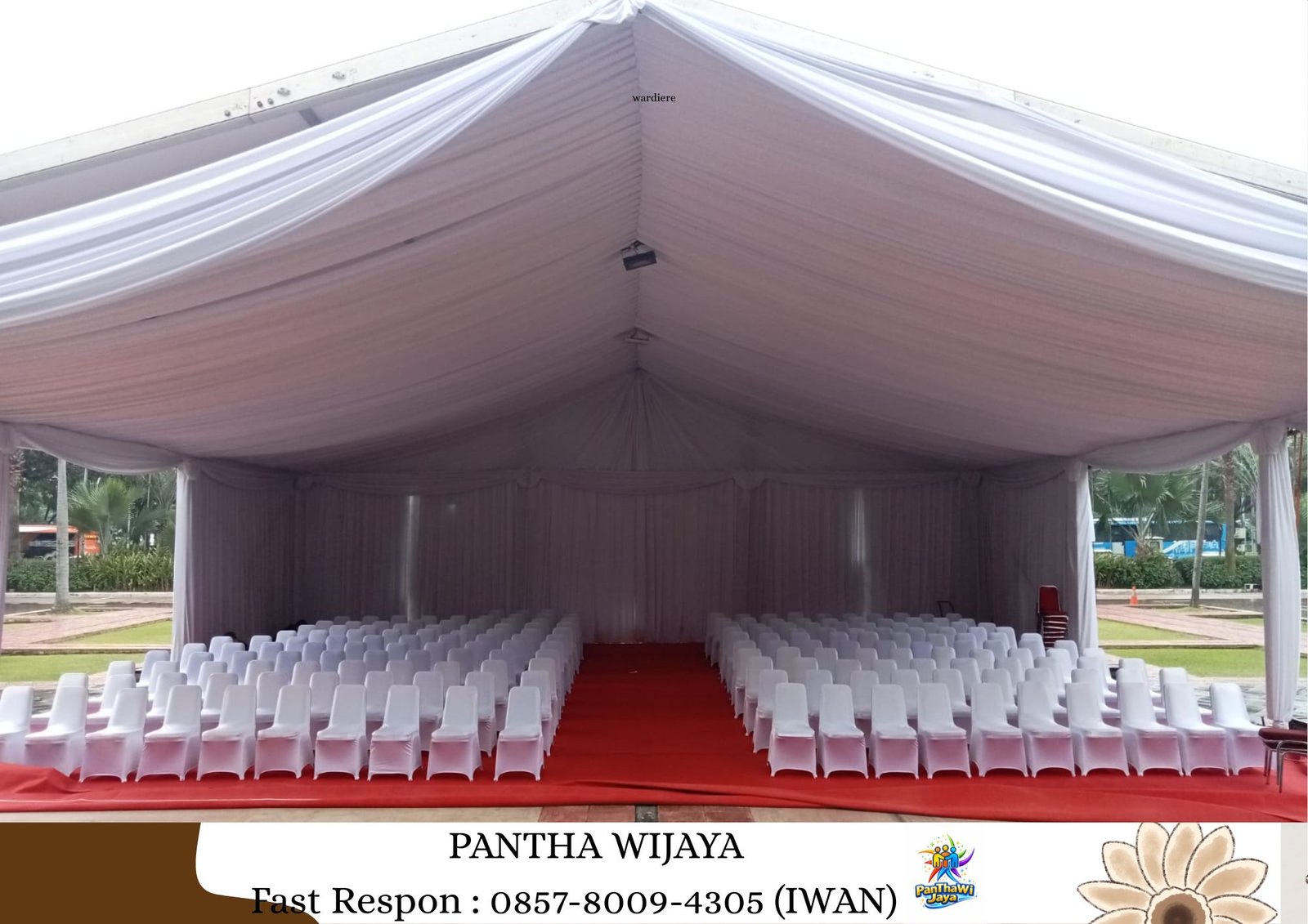 Sewa Tenda Kerucut, Tenda bazar Putih, Tenda Roder Karawang