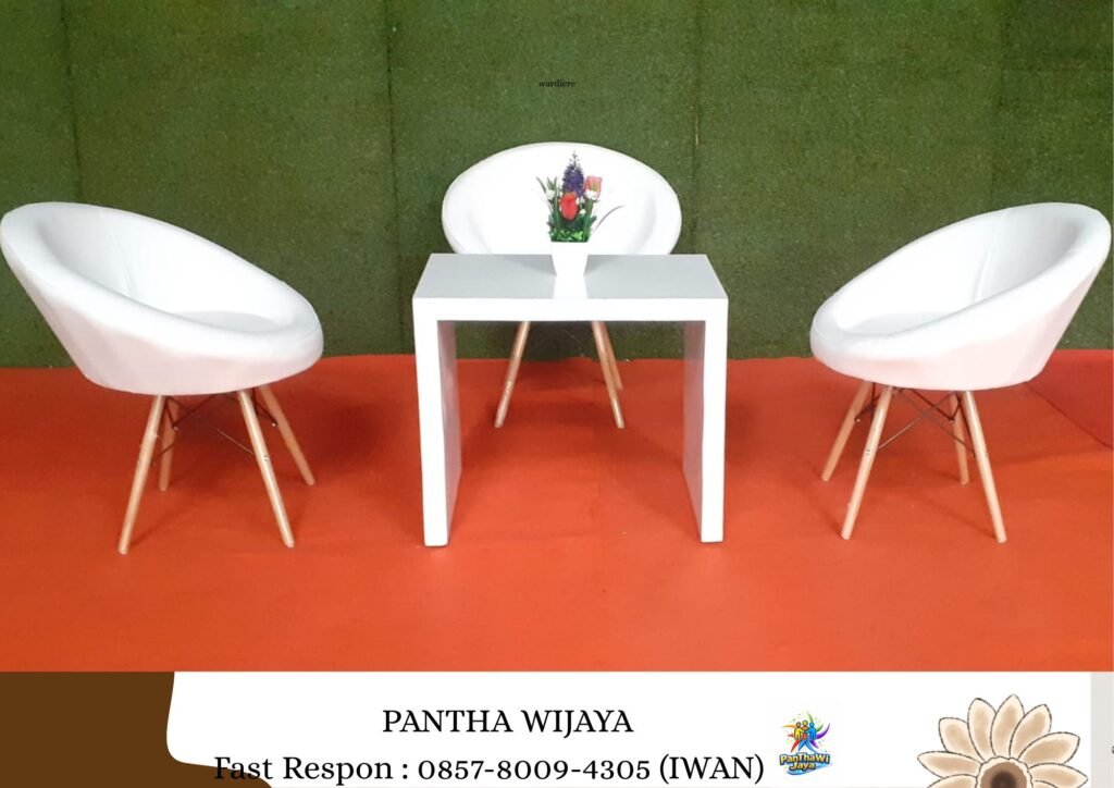 Sewa Sofa Queen putih, Sofa Scandinavian Putih Jakarta