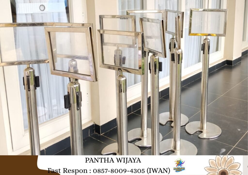 Sewa Sign out Stainless type Landscape, Meja Ibm Jakarta
